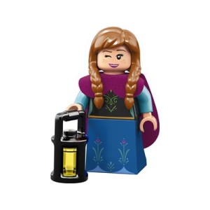 Minifigura Ana - Disney 2 - LEGO