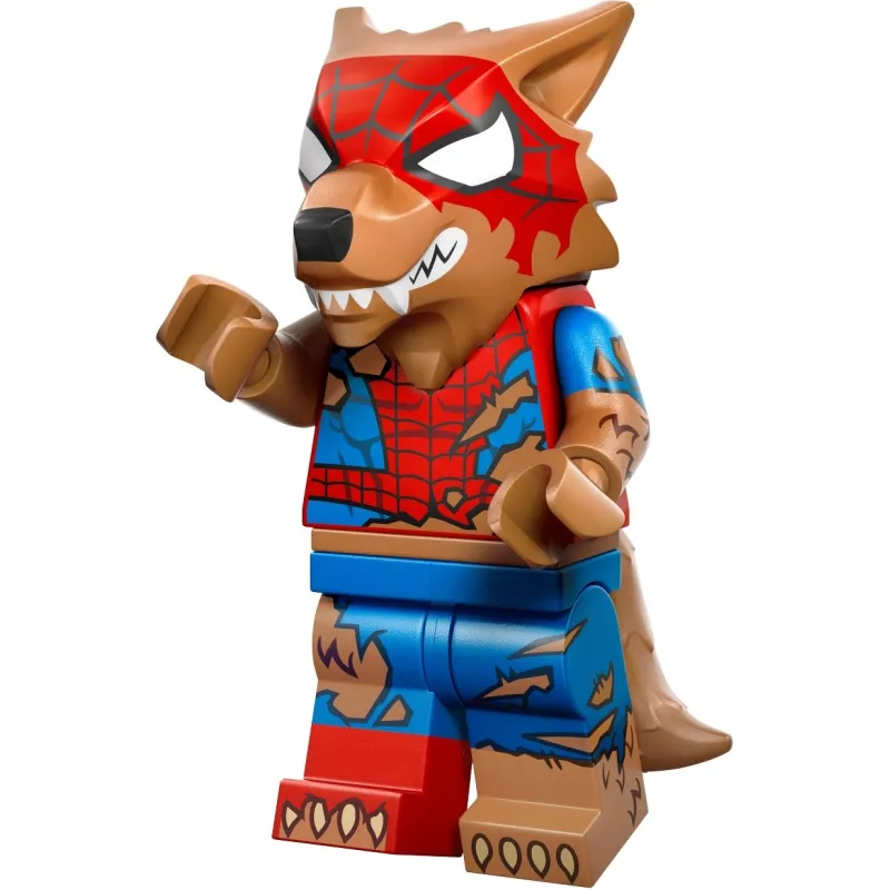 LEGO Minifigura Spider-Man 71050, Figura 12, Werewolf Spider-Man