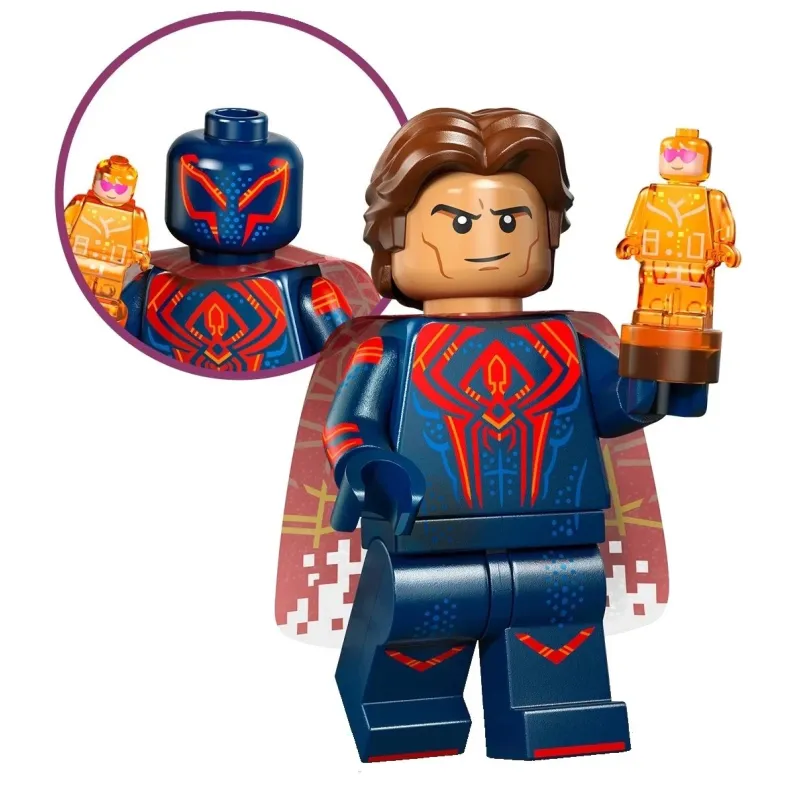 LEGO Minifigura Spider-Man 71050, Figura 5, Spider Man 2099