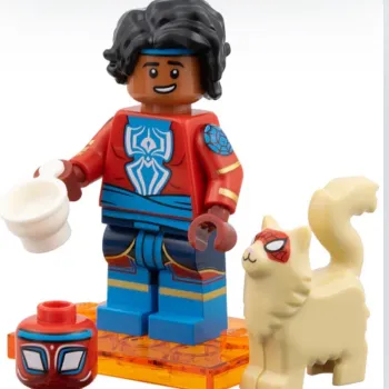 LEGO Minifigura Spider-Man 71050, Figura 6, Spider-Man India