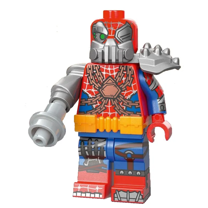 LEGO Minifigura Spider-Man 71050, Figura 7, Cyborg Spider-Woman