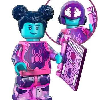 LEGO Minifigura Spider-Man 71050, Figura 9, Spider-Byte