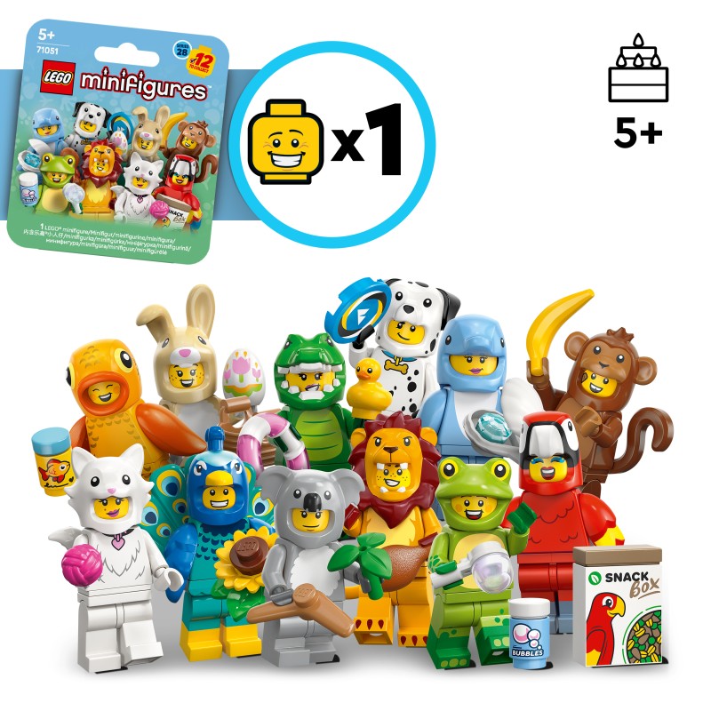 LEGO Coleção mini figuras Série de Animais - 71051