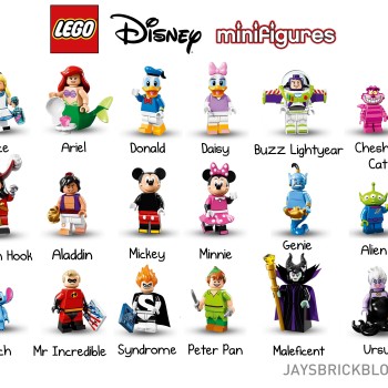 Coleção mini figuras LEGO Disney 71012