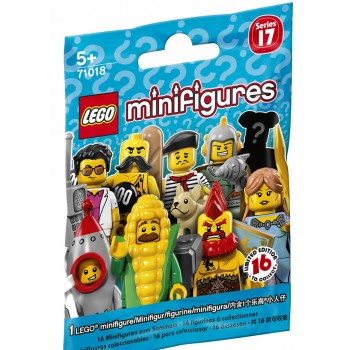 Coleção mini figuras LEGO 17ª Série 71018