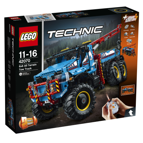 LEGO Technic - Camião de Reboque Todo-o-Terreno 6x6 - 42070
