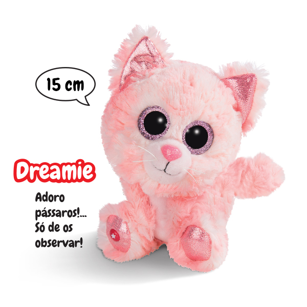 Glubschis - Gato Dreamie de 15cm - 45554 - NICI
