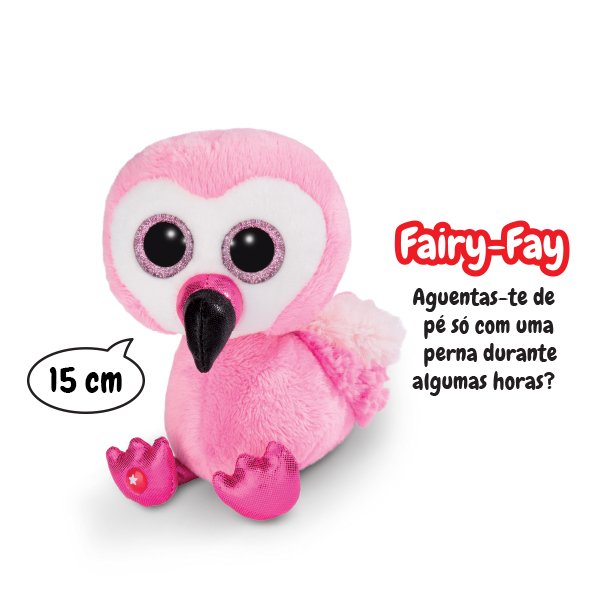 Glubschis - Flamingo FAIRY-FAY de 15cm - 45557 NICI