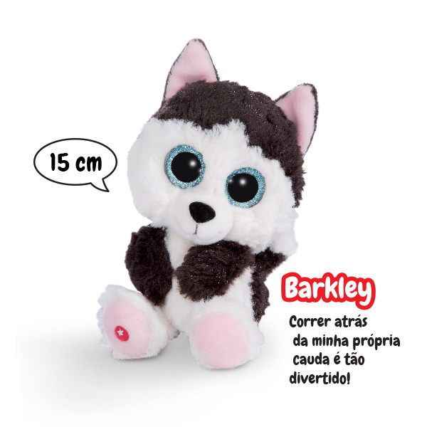 Glubschis - Husky Barkley, 15CM - 45558 - NICI