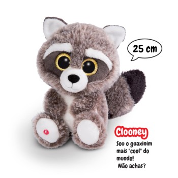 Glubschis - Guaxinim Clooney de 25cm  - 45569 - NICI