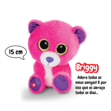 Glubschis - Urso Briggy, Peluche de 15cm - 45553