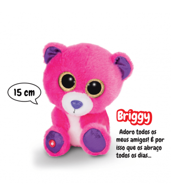 Glubschis - Urso Briggy, Peluche de 15cm - 45553 