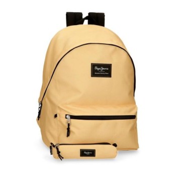 Mochila Pepe Jeans - 6329226 - Coleção Aris amarelo pastel - Joumma