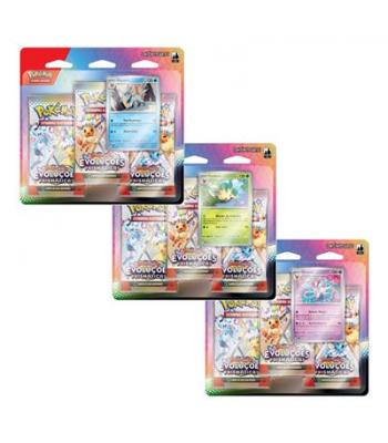 Jogo de cartas Pokémon 3 boosters - 10040 - PT