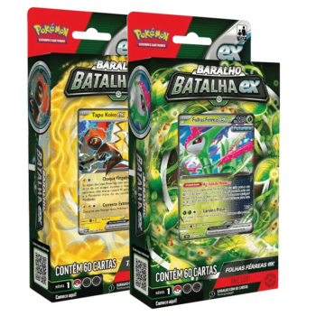 Jogo de cartas Pokémon Batalha RX - 41172 - PT