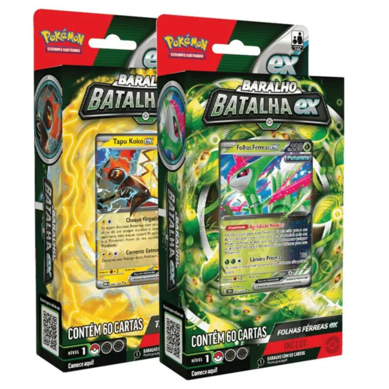 Jogo de cartas Pokémon Batalha RX - 41172 - PT