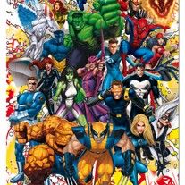 Puzzle "Heróis de Marvel"