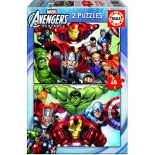 Puzzle 2x48 Avengers - 15932 - Educa