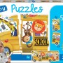 Baby Puzzles Autocarro de animaizinhos - 17575 - EDUCA 