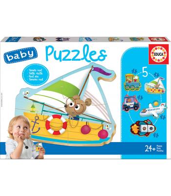 Baby Puzzle veículos - 18059 - EDUCA 