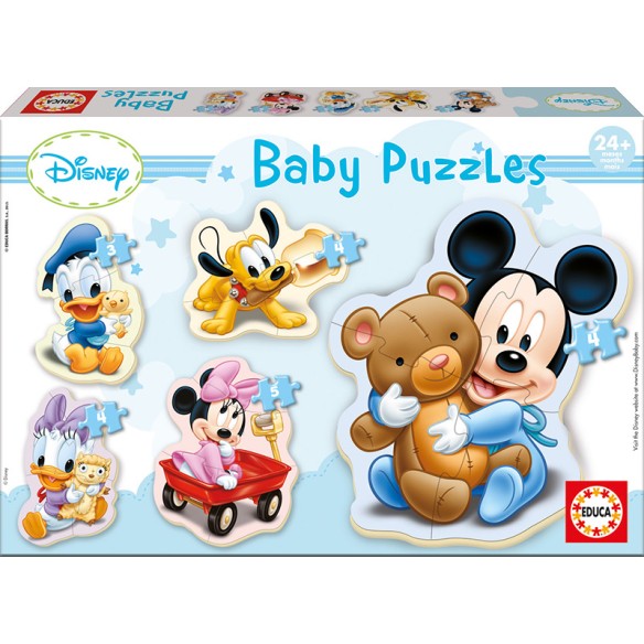 EDUCA Baby puzzle Mickey - 13813