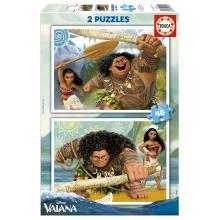 EDUCA Puzzle 2x48 Vaiana - 16952