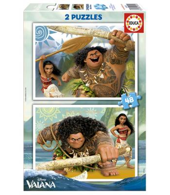 EDUCA Puzzle 2x48 Vaiana - 16952