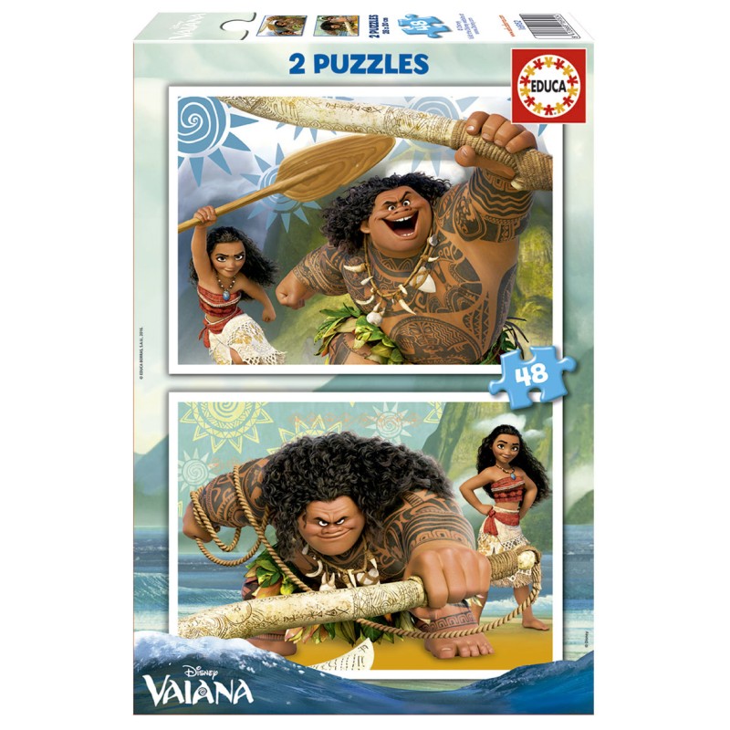 EDUCA Puzzle 2x48 Vaiana - 16952