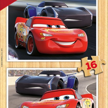 EDUCA Puzzle 2x16 Cars 3 - 17172