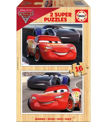 EDUCA Puzzle 2x16 Cars 3 - 17172