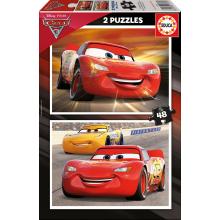 EDUCA Puzzle 2x48 Cars 3 - 17177