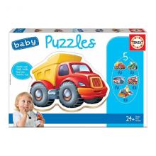 EDUCA Baby puzzle Veículos - 14866