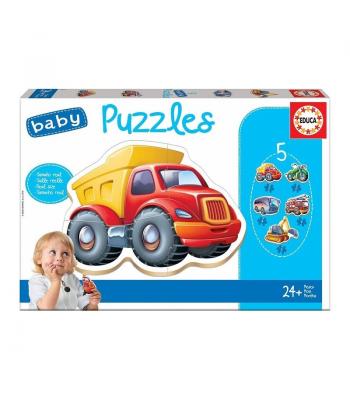 EDUCA Baby puzzle Veículos - 14866