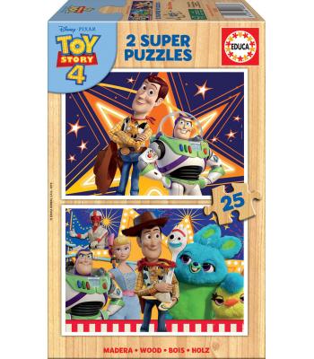 EDUCA Puzzle 2x25 Toy Story4  - 18083