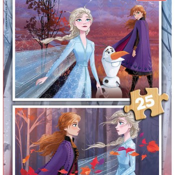 EDUCA Puzzle 2x25 Frozen 2 - 18085