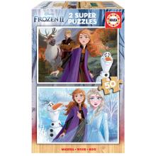 EDUCA Puzzle 2x50 Frozen 2 - 18086