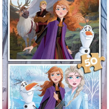 EDUCA Puzzle 2x50 Frozen 2 - 18086