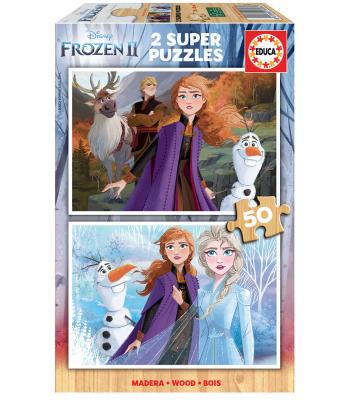 EDUCA Puzzle 2x50 Frozen 2 - 18086