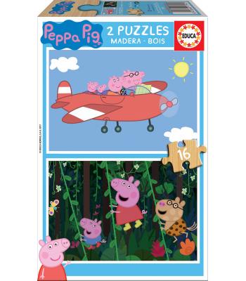 EDUCA Puzzle 2x16 Peppa Pig - 17157 