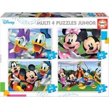Puzzle Multi 4 Mickey - 18627 - EDUCA