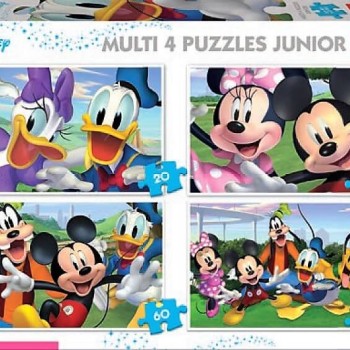 Puzzle Multi 4 Mickey - 18627 - EDUCA