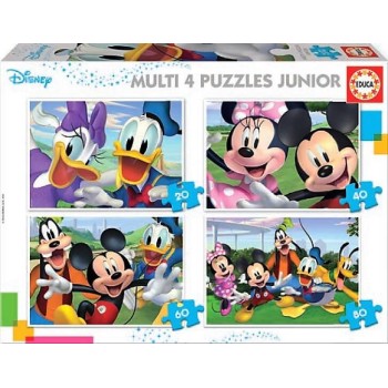Puzzle Multi 4 Mickey - 18627 - EDUCA