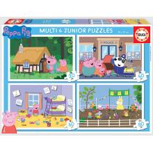 EDUCA Puzzle Multi 4 Peppa Pig - 18645