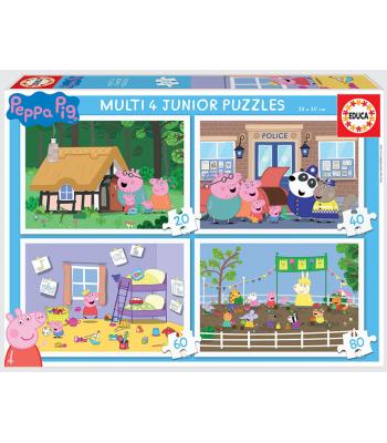 EDUCA Puzzle Multi 4 Peppa Pig - 18645 