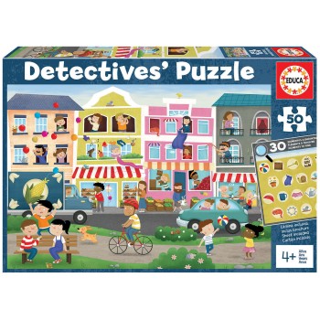 Educa Puzzle 50 peças - Detetive - 18894 