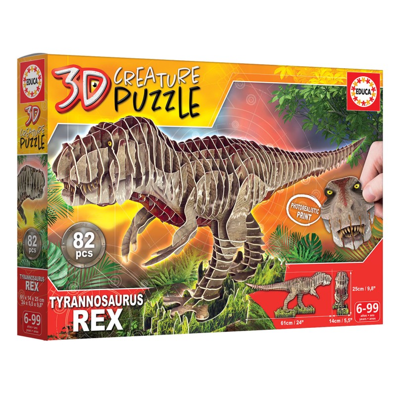 Educa Puzzle 3D - 19182 - T-Rex 