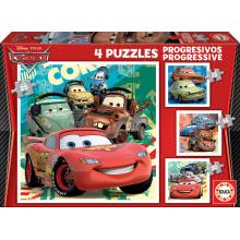 EDUCA Puzzle progressivo, Cars 2 - 14942