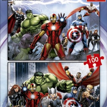 Puzzle 2x100 Avengers Assemble