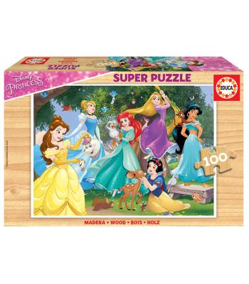 Puzzle 100 princesas  - 17628 - EDUCA