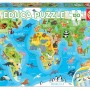 Educa Puzzle 150 Mapa mundo animal - 18115